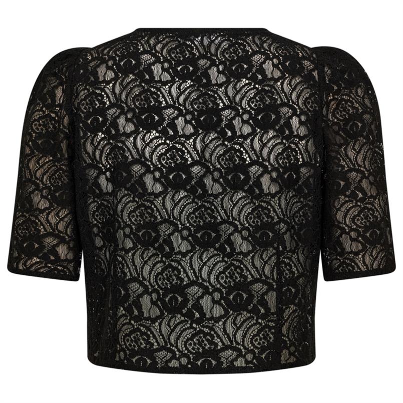 Co&#39;couture Leroycc lace crop 96 Zwart