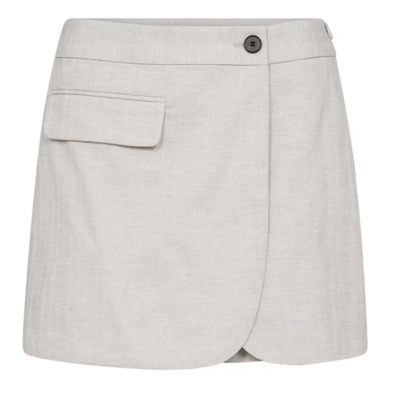 Co&#39;couture Lisacc linen wrap skort 199 Beige