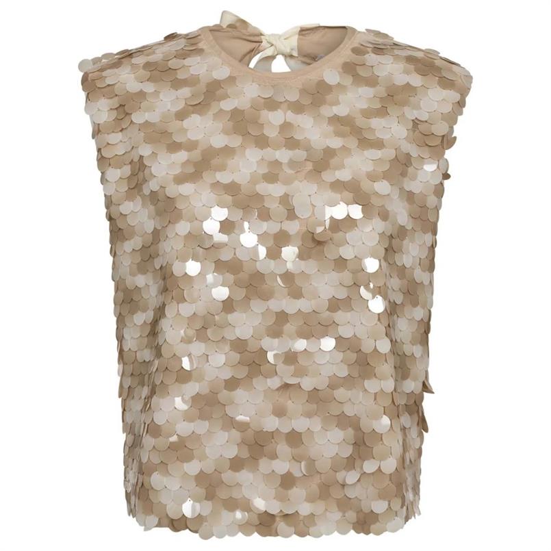 Co&#39;couture Maxicc sequin 127 Champagne