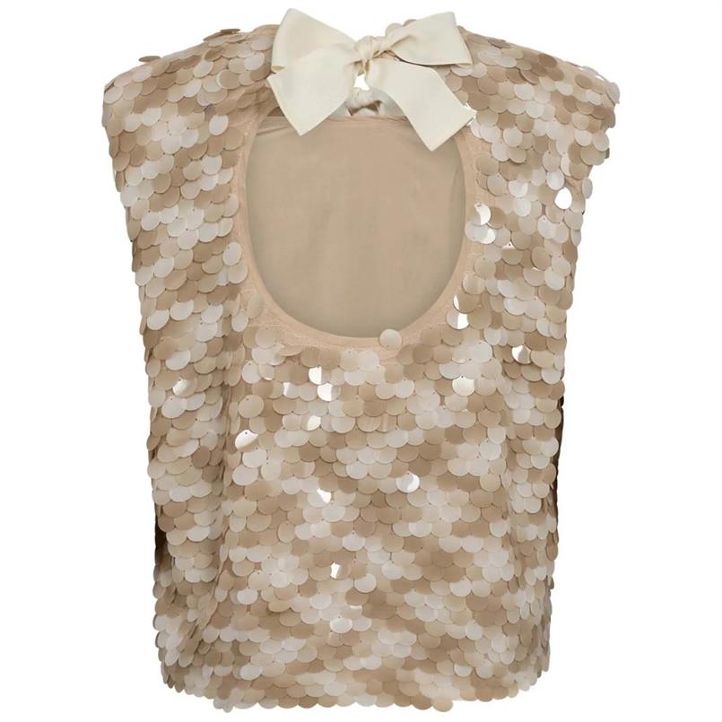 Co&#39;couture Maxicc sequin 127 Champagne