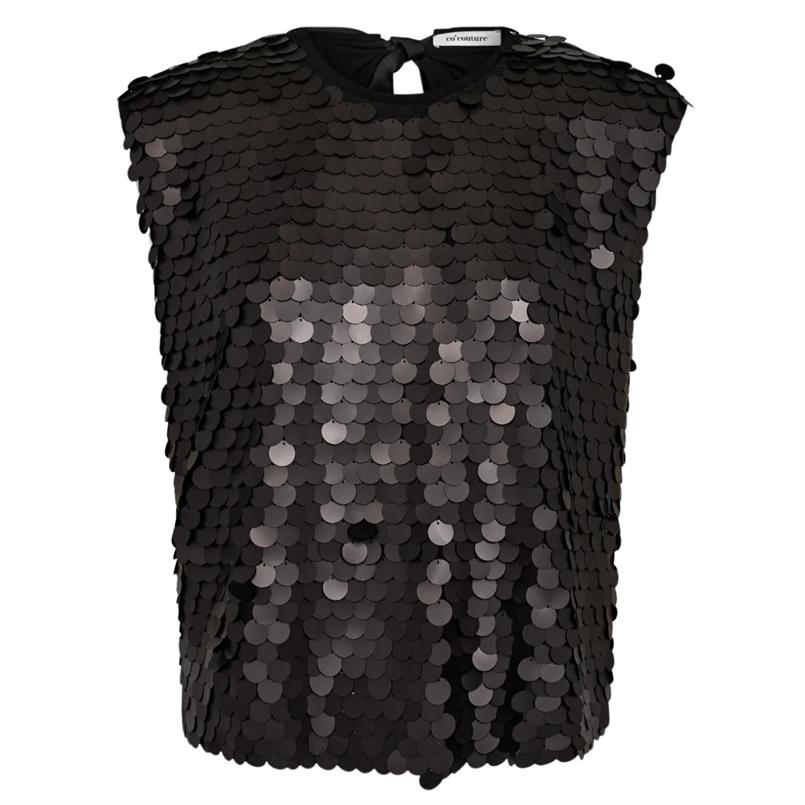 Co&#39;couture Maxicc sequin 96 Zwart
