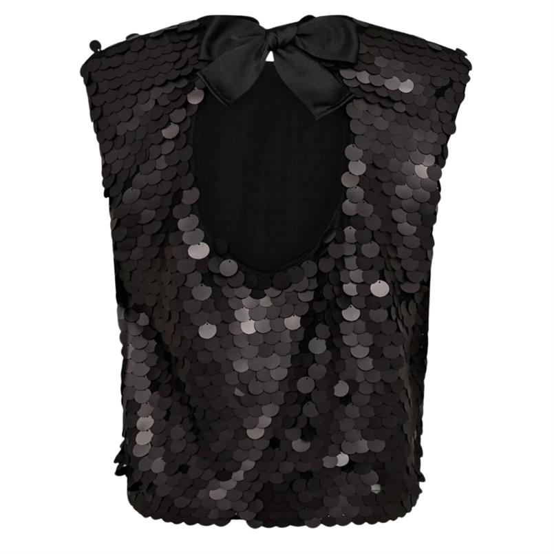Co&#39;couture Maxicc sequin 96 Zwart
