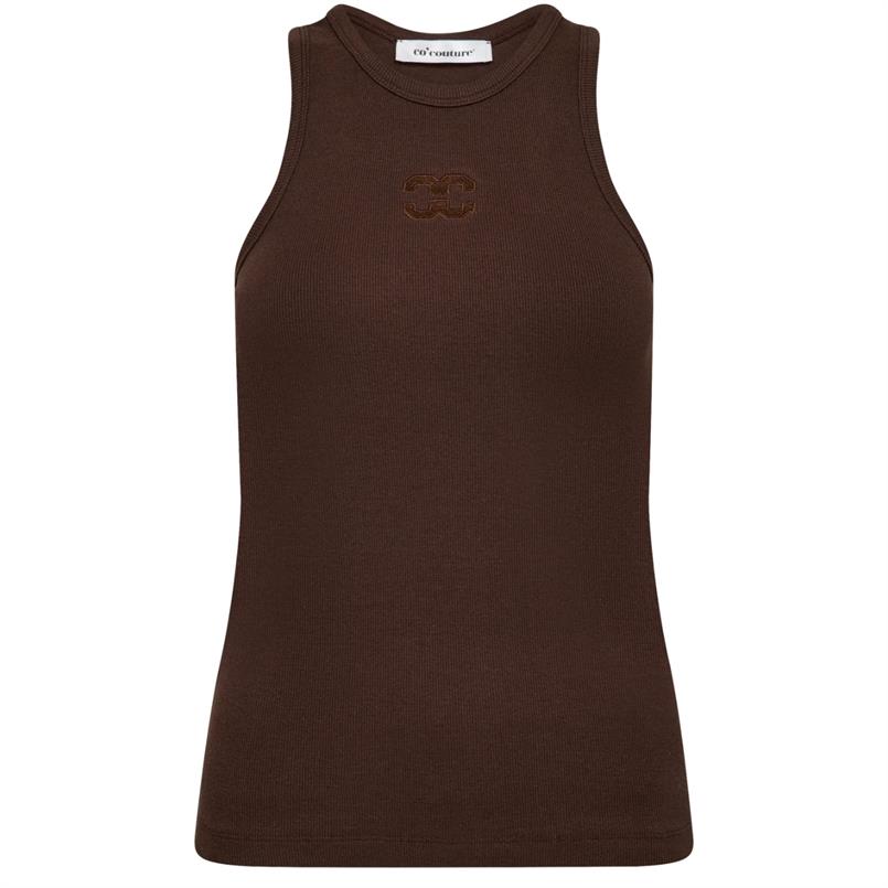 Co&#39;couture Saharacc embroidery tank 83 Bruin
