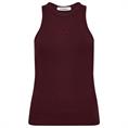 Co&#39;couture Saharacc embroidery tank 87 Bordeaux