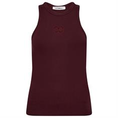 Co&#39;couture Saharacc embroidery tank 87 Bordeaux