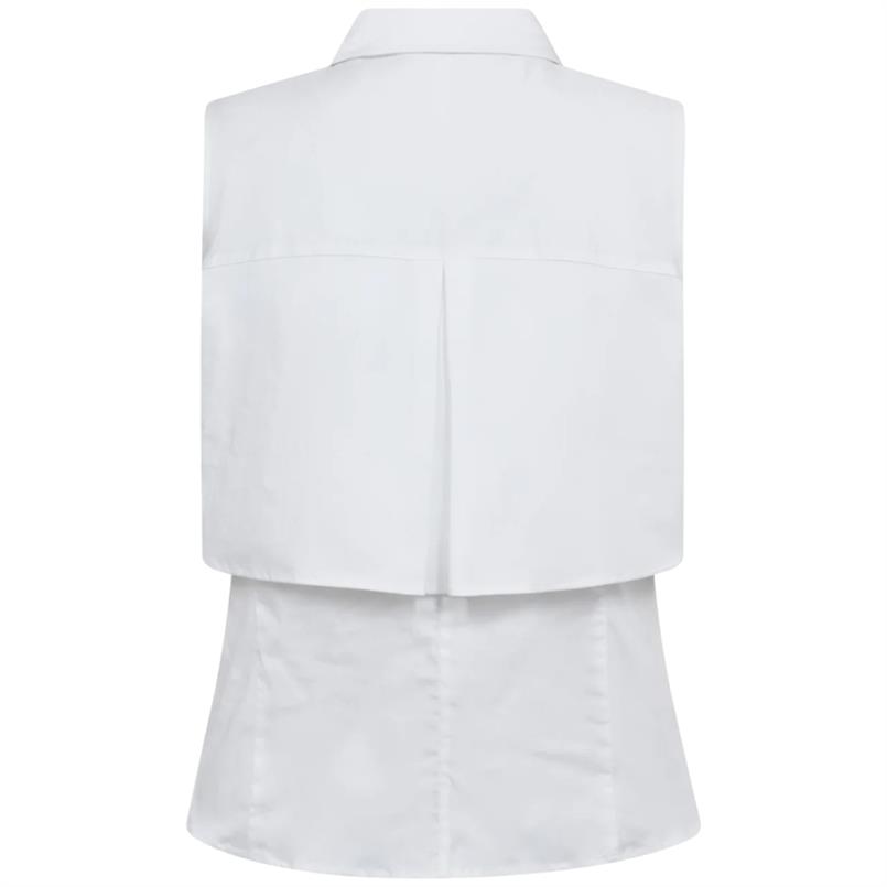 Co&#39;couture Sannacc double layer top 4000 Wit