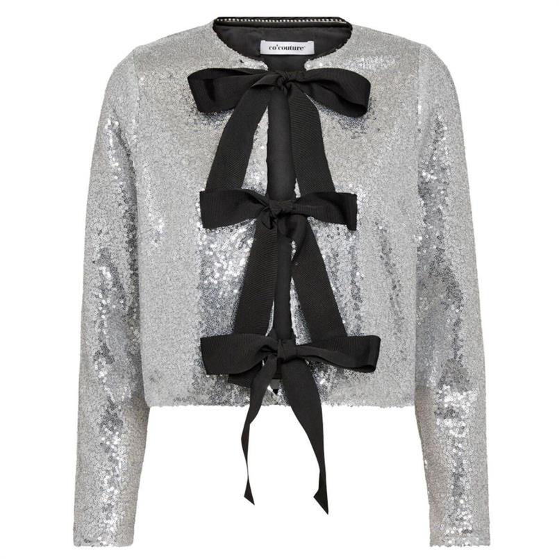 Co&#39;couture Steviecc sequin 930 Zilver