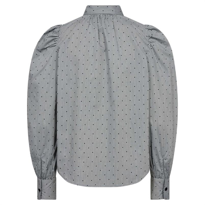Co&#39;couture Stripecc dot bow 138 Lichtgrijs