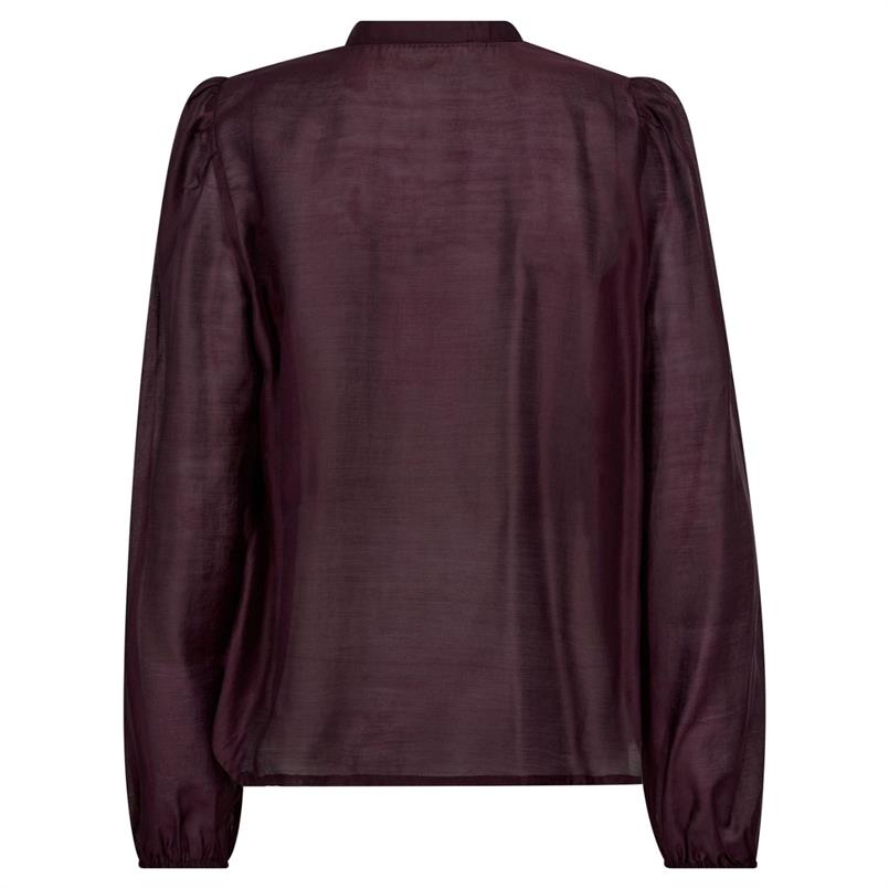 Co&#39;couture Taffycc smock v-shirt 87` Bordeaux