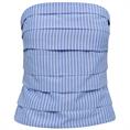 Co&#39;couture Teacc stripe tube top 17 Blauw
