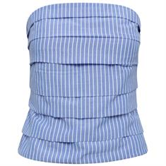 Co&#39;couture Teacc stripe tube top 17 Blauw