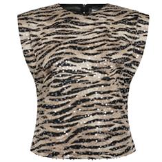 Co&#39;couture Tigercc sequin top 199 Beige