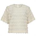 Co&#39;couture Trianglecc ss blouse 11 Transparant