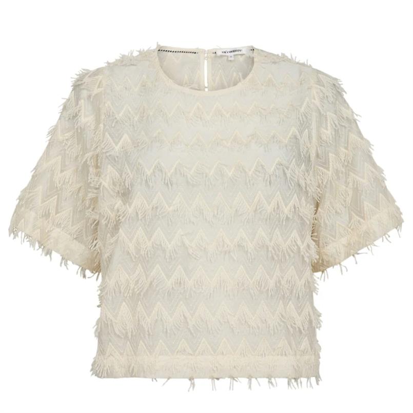 Co&#39;couture Trianglecc ss blouse 11 Transparant