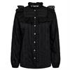 Co&#39;couture Tunecc frill shirt 96 Zwart