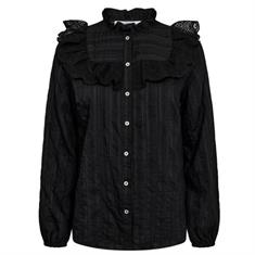 Co&#39;couture Tunecc frill shirt 96 Zwart