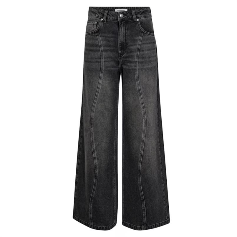 Co&#39;couture Vickycc wave jeans 96 Antraciet