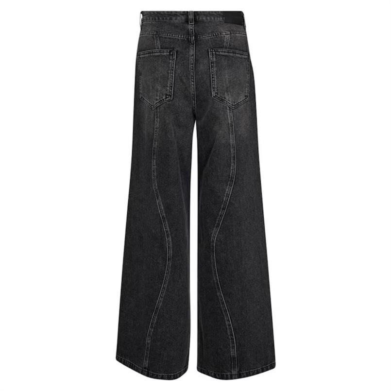 Co&#39;couture Vickycc wave jeans 96 Antraciet