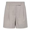 Co&#39;couture Vidacc crop pleat shorts Taupe