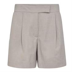 Co&#39;couture Vidacc crop pleat shorts Taupe