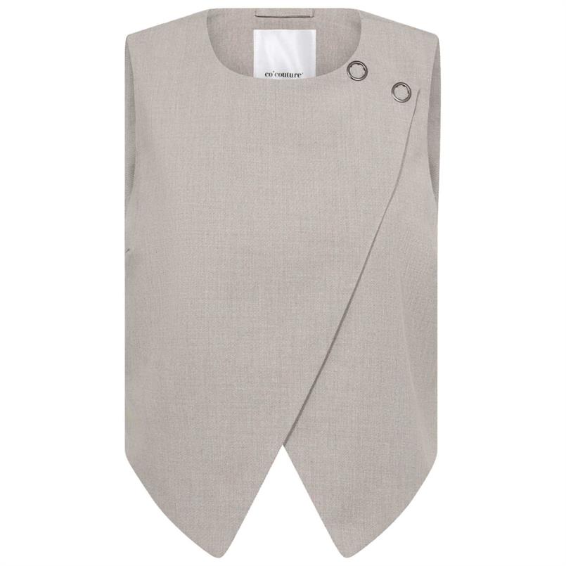 Co&#39;couture Vidacc wrap vest 118 Taupe