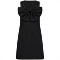 Co&#39;couture Volacc bow dress 96 Zwart