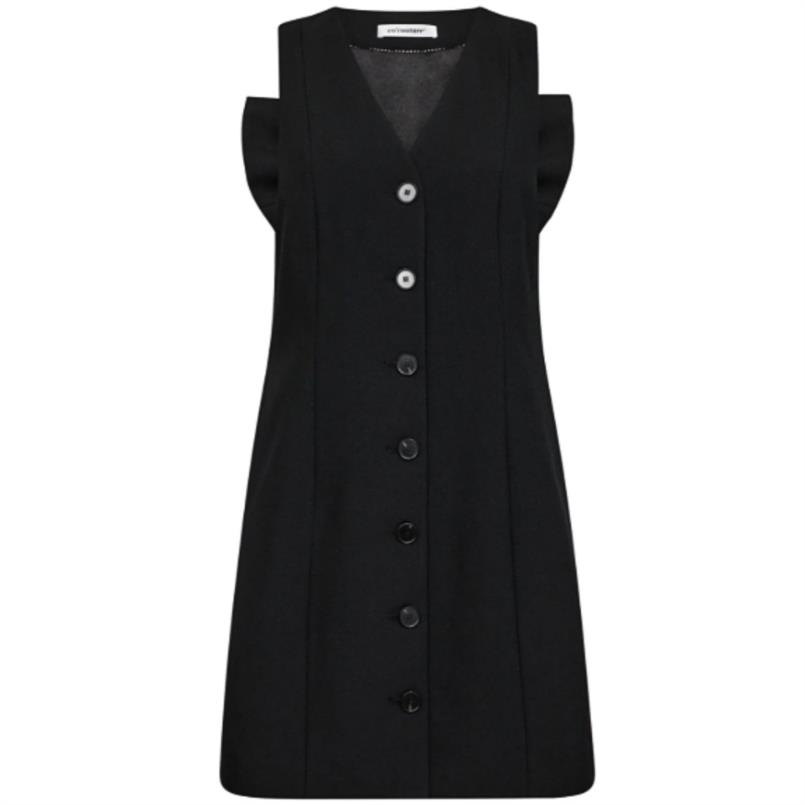 Co&#39;couture Volacc bow dress 96 Zwart
