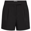 Co&#39;couture Volacc crop pleat shorts 96 Zwart