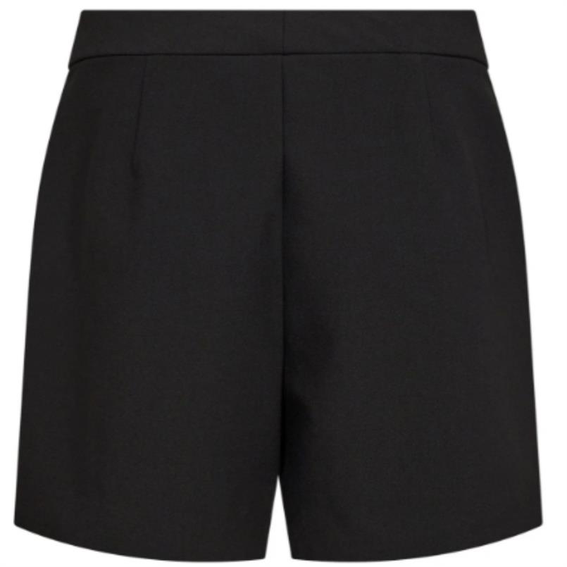Co&#39;couture Volacc crop pleat shorts 96 Zwart