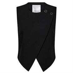 Co&#39;couture Volacc wrap vest 96 Zwart