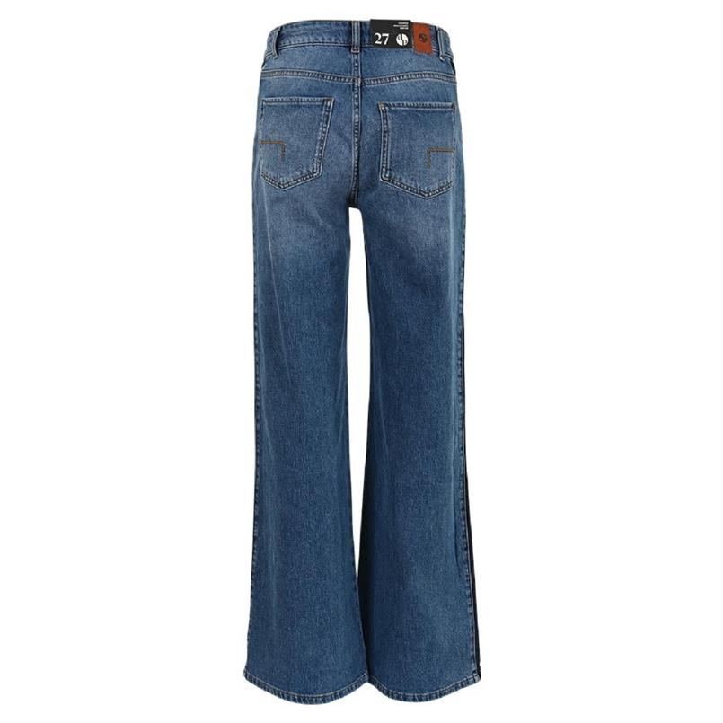 DNM Pure Cooper stripe l30 Blauw