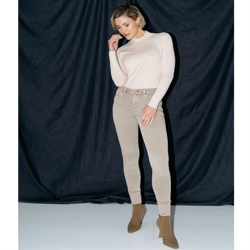 DNM Pure Sam flap l30 taupe Taupe