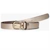 Elvy Bubble belt metallic Champagne