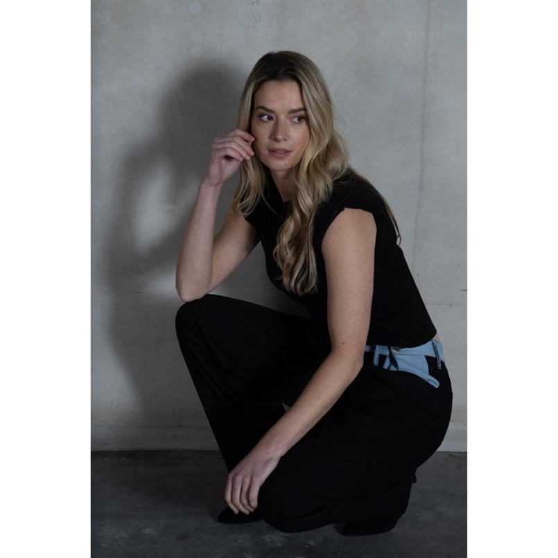 Est&#39;Seven Adrienne-allison knitted Zwart