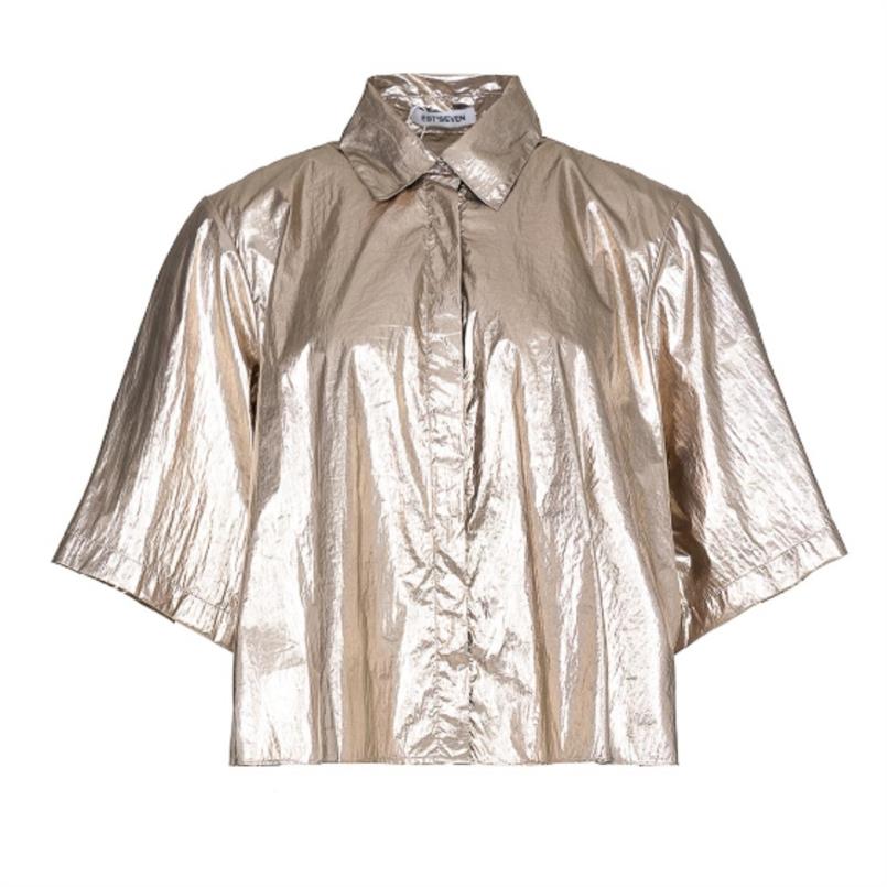 Est&#39;Seven Alijah blouse Brons