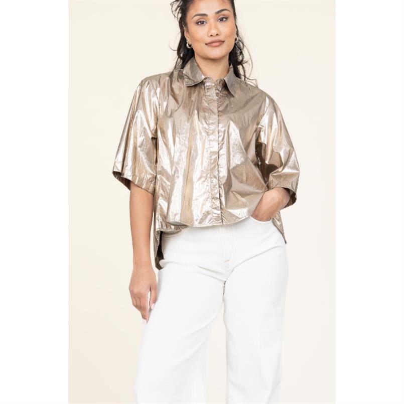 Est&#39;Seven Alijah blouse Brons