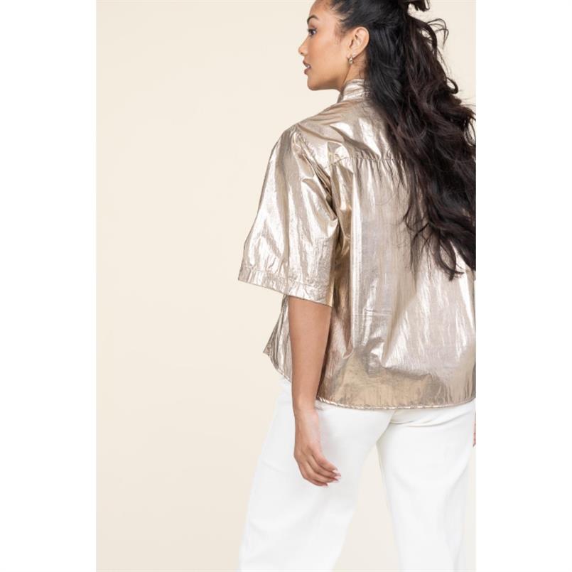 Est&#39;Seven Alijah blouse Brons