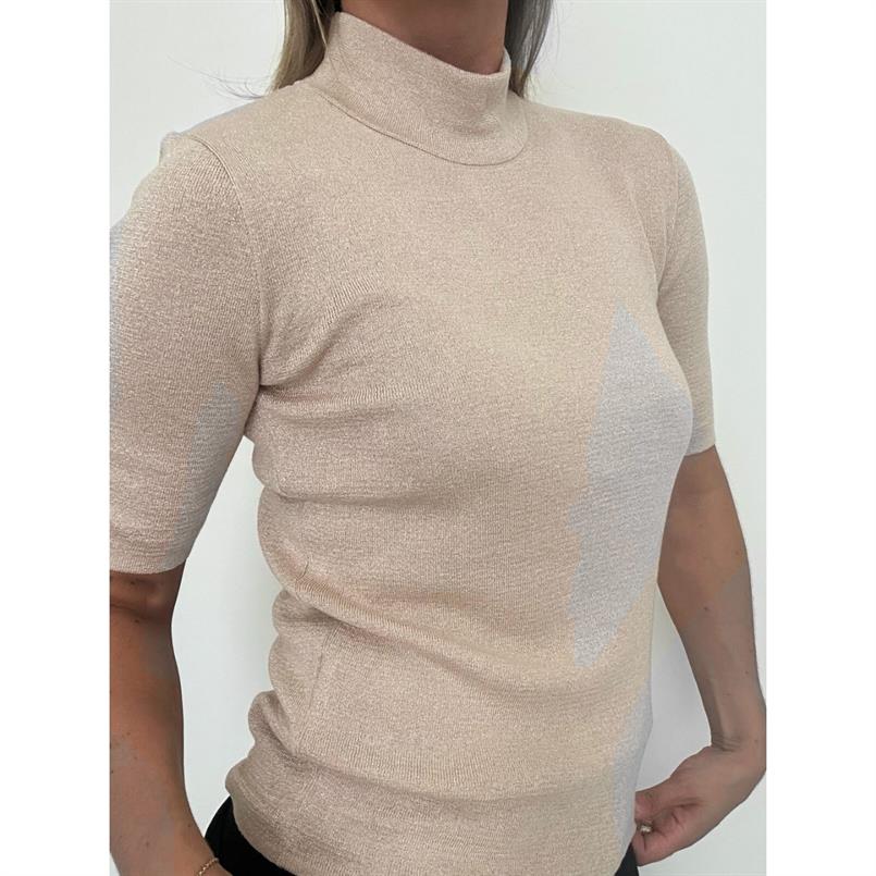 Est&#39;Seven Beige lurex 2152 Beige