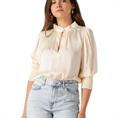 Est&#39;Seven Elise blouse bember Transparant