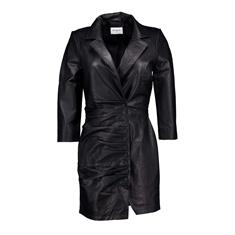 Est&#39;Seven Est&#39;leather ori dress Zwart