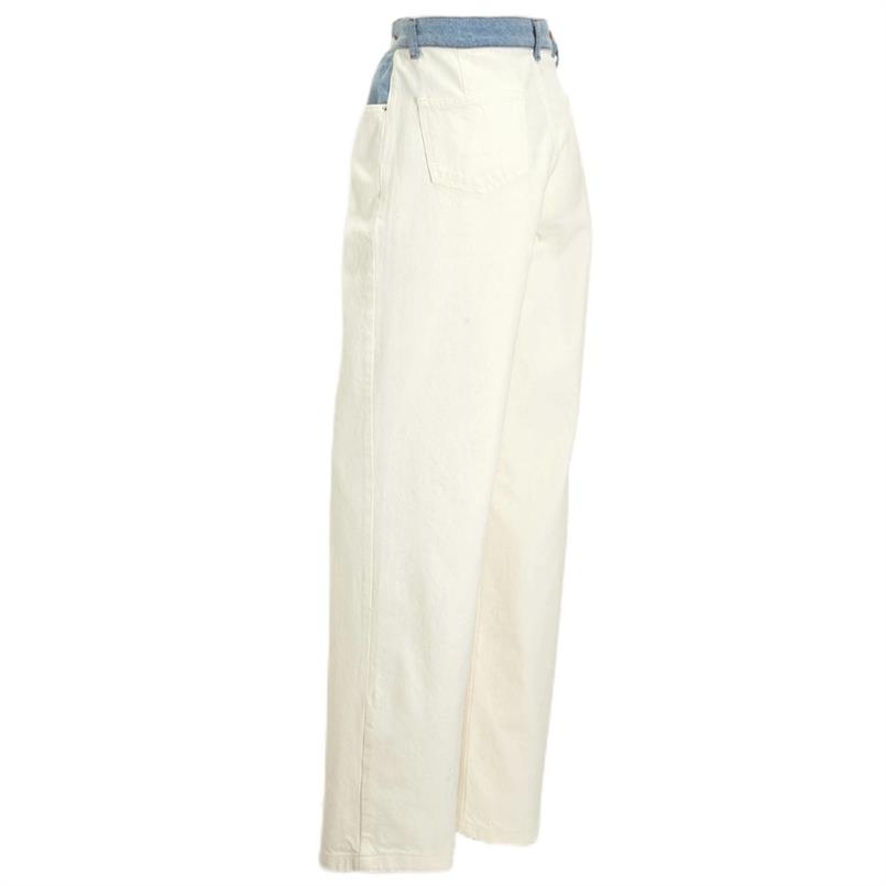 Est&#39;Seven Griffith denim trouser Wit