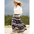 Est&#39;Seven Isabella skirt Zwart dessin
