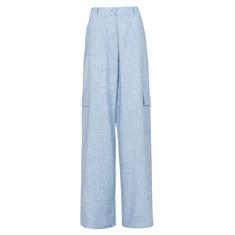 Est&#39;Seven Keaton trouser Lichtblauw