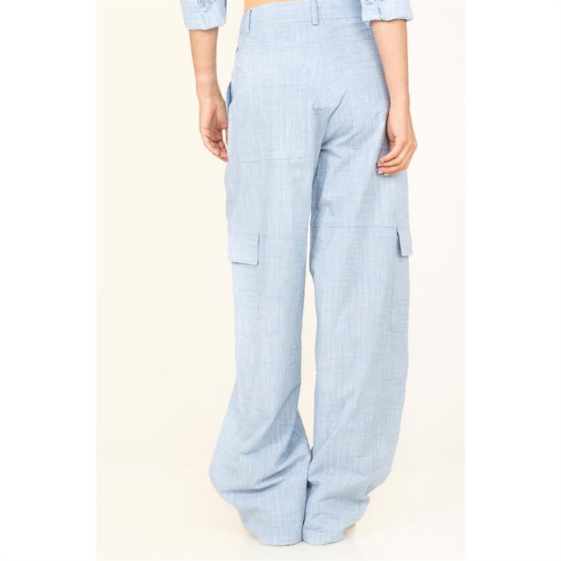 Est&#39;Seven Keaton trouser Lichtblauw