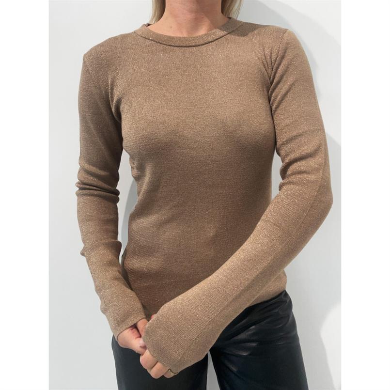 Est&#39;Seven Mustard lurex 2093 Zand