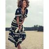 Est&#39;Seven Sofia dress Zwart dessin