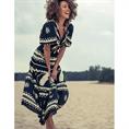 Est&#39;Seven Sofia dress Zwart dessin