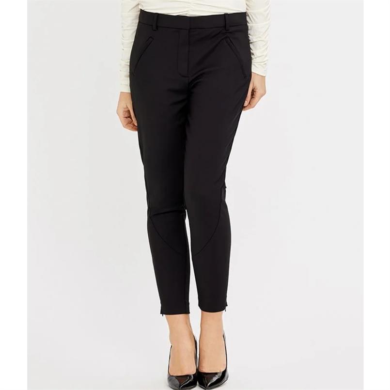Five Units Angelie zip black Zwart