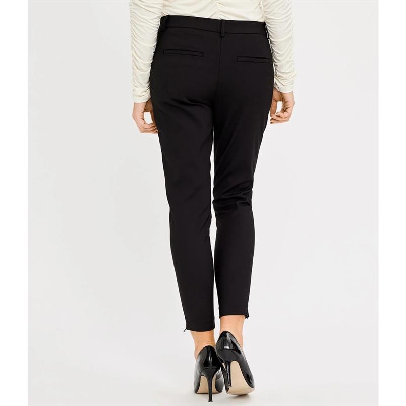 Five Units Angelie zip black Zwart
