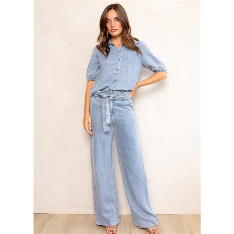 Freebird Britte ss dnm Blauw